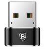 Adaptor Baseus Mini CAAOTG-01, negru