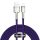 Cablu Baseus Cafule Lightning 2m, violet