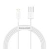 Cablu Baseus Superior CALYS-B02 1.5m alb