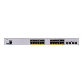   Cisco 24 10/100/1000 PoE+ ports with 370W power budget, 4 Gigabit SFP