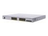 Cisco 24 10/100/1000 PoE+ ports with 370W power budget, 4 Gigabit SFP