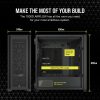 CR Case 7000D AIRFLOW Full-Tower Bk
