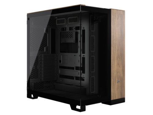 CR Case 6500X Mid-Tower DUAL CHAMB B/WAL