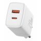 Incarcator Baseus Compact, QC 20W, alb
