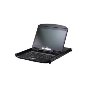8P USB HDMI Single Rail LCD KVM IP SW