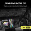 Ventilat CORSAIR RS140 THICK MAX 2x140mm