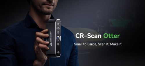CREALITY 3D SCANNER CR-SCAN OTTER, Acuratete: pana la 0.02mm, Rezolutie 3D: 0.05-2mm, Viteza scanare:20fps, Alimentare: 5V 3A, Greutate