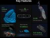 CREALITY 3D SCANNER CR-SCAN OTTER, Acuratete: pana la 0.02mm, Rezolutie 3D: 0.05-2mm, Viteza scanare:20fps, Alimentare: 5V 3A, Greutate