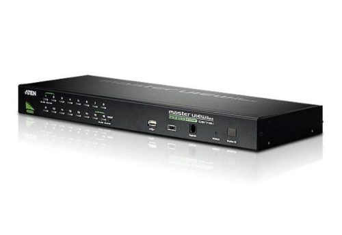 16-Port PS/2-USB VGA KVM Switch W/Chain
