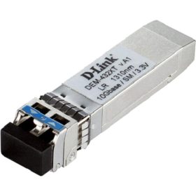   Single Mode Fibre Transceiver D-link, DEM-432XT; Standard Compliance: IEEE-802.3ae/ 10GBASE-LR; Fibre Channel FC-PI Standard: 1200-SM-L