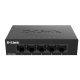 DLINK SW 5P-GB UNMNGD DESK METAL GL
