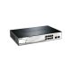 DLINK SW 8P-GB POE+ 2CMB SMART RM
