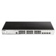 DLINK SW 24P-GB 4CMB 12P-POE SMART RM