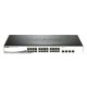 DLINK SW 24P-GB 4CMB 12P-POE SMART RM