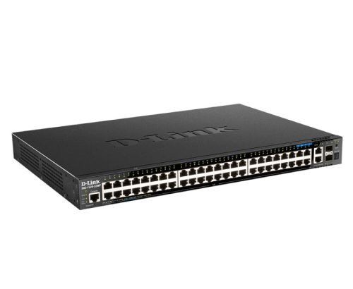 DLINK SW 48P-GB 4P-SFP+ SMART RM 52MP