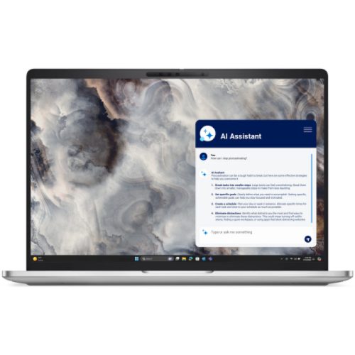 Laptop Business Dell Dell Pro 16 Plus, cu procesor Intel Core Ultra 5 235U, 16'' IPS, 16 GB DDR5, 512 GB, Intel Graphics, Windows 11 Pr