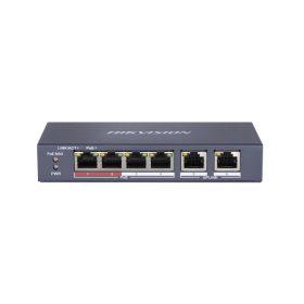 SWITCH HIKVISION 4 PORTURI POE