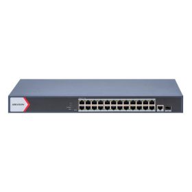 SWITCH HIKVISION 24+2 GIGABIT POE 370W