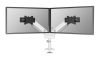 Suport dublu mon. birou NM 24"-34" alb