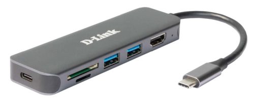 DLINK 6-IN-1 USB-C HUB DUB-2327