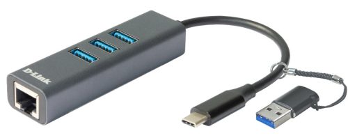 DLINK USB-C TO GIGABIT ETHERNET ADAPTER