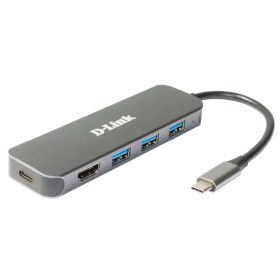 DLINK 5-IN-1 USB-C HUB DUB-2333