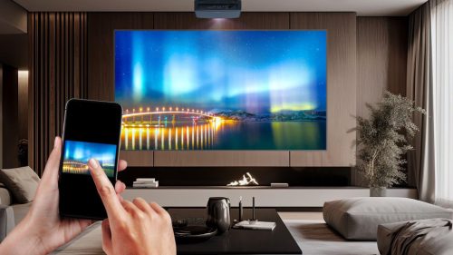 Videoproiector Optoma UHZ68LV, 4 K UHD 3840*2160, 5.000 lumeni, 3.200.000:1, 16:9/ 4:3, dimensiune maxima imagine 301'', laser 30.000 o