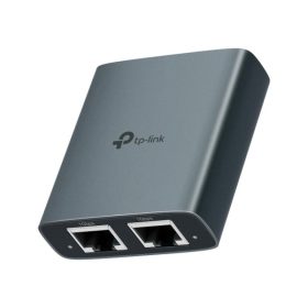   TP Link 1 to 2 Gigabit Ethernet Splitter, 3× 10/100/1000 Mbps RJ45 Ports, alimentare USB-C, 5VDC/0.3A