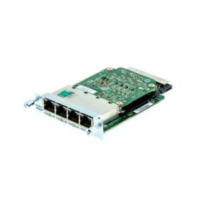   Cisco four port 10/100/1000 Base-TX Gigabit Ethernet switch interface card