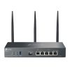 "Omada AX3000 Wi-Fi 6 Gigabit VPN Router PORT: 1× Gigabit SFP WAN/LAN Port, 1× Gigabit RJ45 WAN Port, 4× Gigabit WAN/LAN RJ45 Ports, 1×