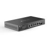 "Omada Multi-Gigabit VPN Router PORT: 1× 2.5G RJ45 WAN Port, 1× 2.5G RJ45 WAN/LAN Port, 1× Gigabit SFP WAN/LAN Port, 4× Gigabit RJ45 WA