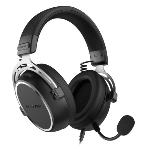 Casti cu fir Hator Hypergang 3, negru