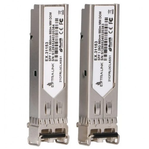 UBIQUITI EXTRALINK SFP 1.25G 2-PACK