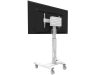 Stand podea mobil NM MUp 37-75" 70kg alb