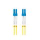 Patch cord fibră 5 m LSZH G657A1 galben