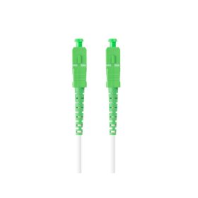 Patch cord fibră 25 m LSZH G657A2 alb