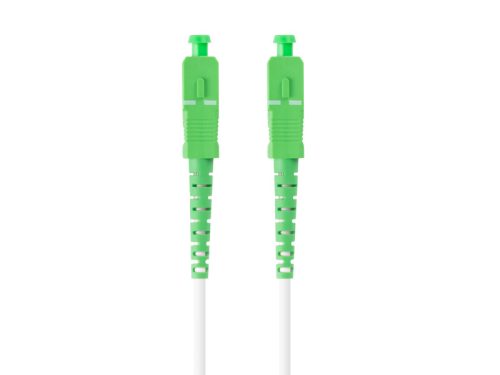 Patch cord fibră 25 m LSZH G657A2 alb