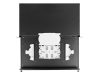 Patch panel fibră rack 19" 1U 12x SC simplex / 12x LC duplex, negru + accesorii