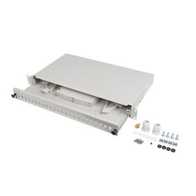 Patch panel fibră rack 19" 1U  24x SC