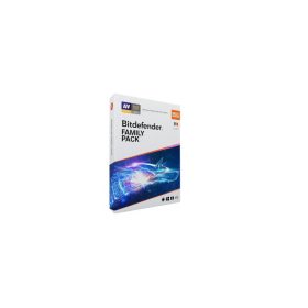   Licenta retail Bitdefender Family Pack - protectie anti-malwarecompleta pentru toata familia, disponibila pentru Windows, macOS, iOS si