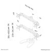 Suport cvadruplu mon. birou NM 19"-30"