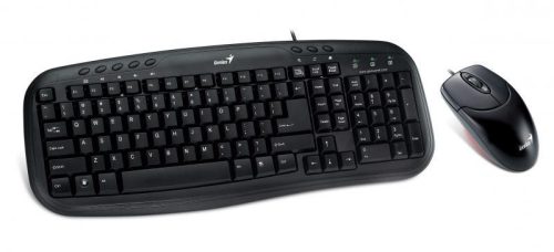 Kit Genius KM-200 cu fir, negru