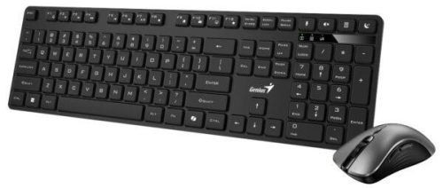 Kit wireless Genius Slimstar, negru