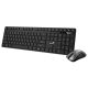 Kit wireless Genius Slimstar, negru