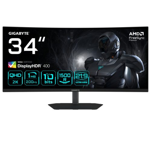 GIGABYTE G34WQC2 34” WQHD Curved