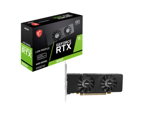 Placa video MSI GEFORCE RTX 3050 LP E 6G OC, 6GB GDDR6, PCI Express 4.0, 96bit