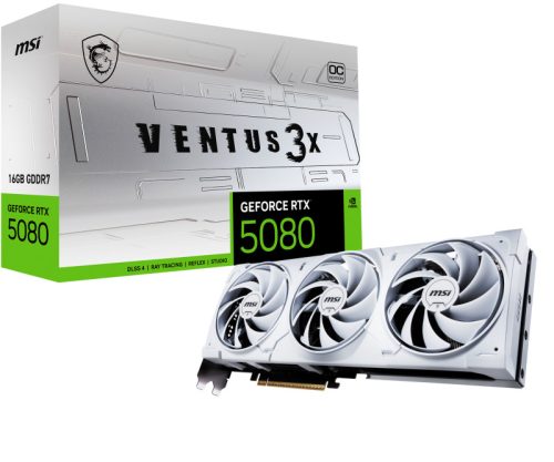 MSI VENTUS GEFORCE RTX 5080 16G 3X OC