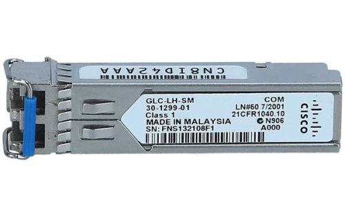Cisco GLC-LH-SM 1GB BASE-LX/LH 1300nm SMF SFP Transceiver