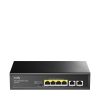 CUDY 6-Port Gigabit PoE+ Switch 65W