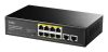 CUDY 8-Port Gigabit PoE+ Switch 2 Gigabi